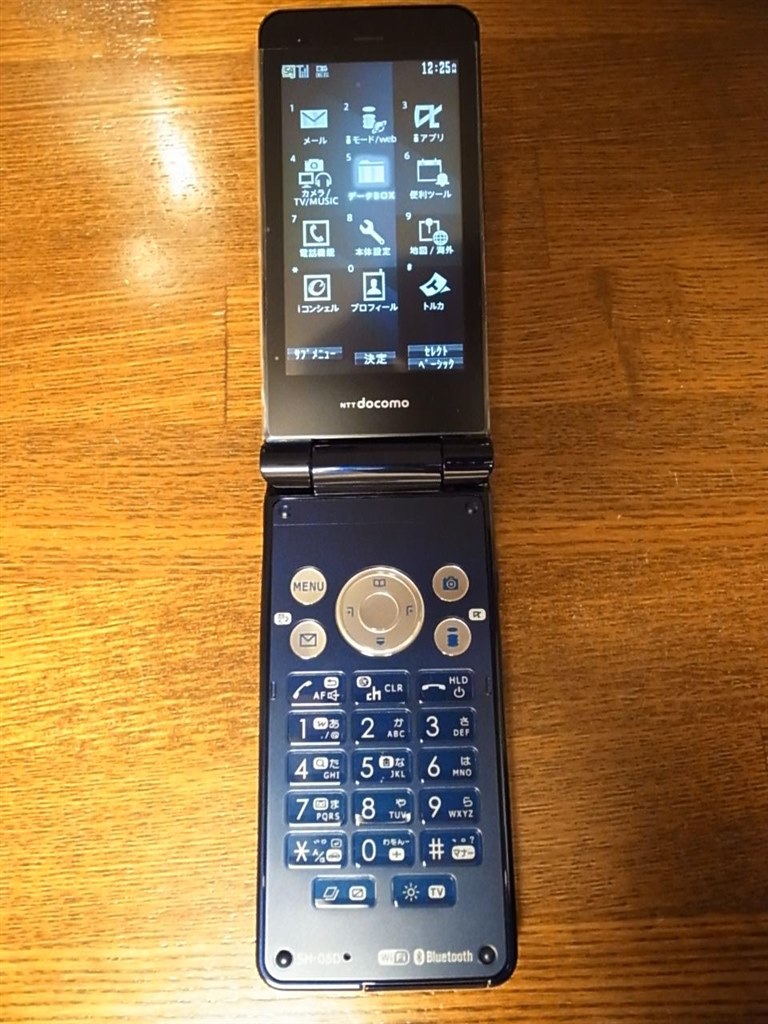 Fomaにしました』 シャープ docomo STYLE series SH-05D [ネイビー