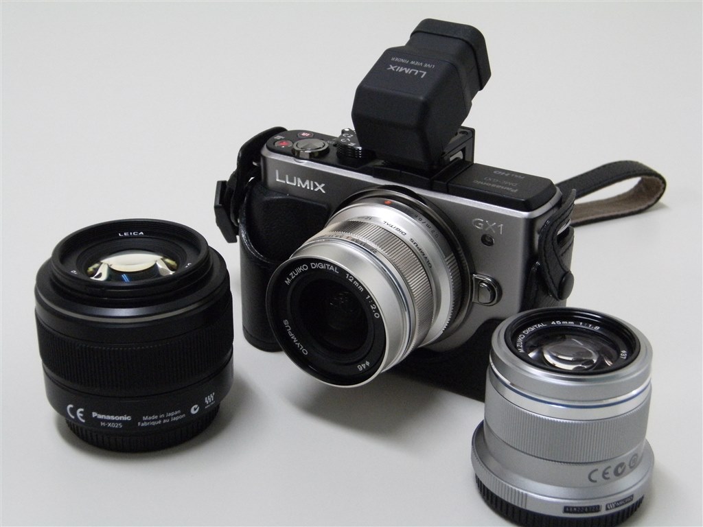 パナソニック GX1  LUMIX デジタルカメラ／LUMIX単焦点レンズデジカメ