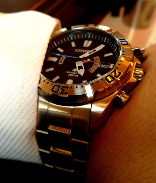 シチズン プロマスター MARINE-エコ・ドライブ電波時計 PMD56-3081投稿