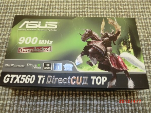 ASUS ENGTX560 Ti DCII TOP/2DI/1GD5 [PCIExp 1GB] 価格比較 - 価格.com