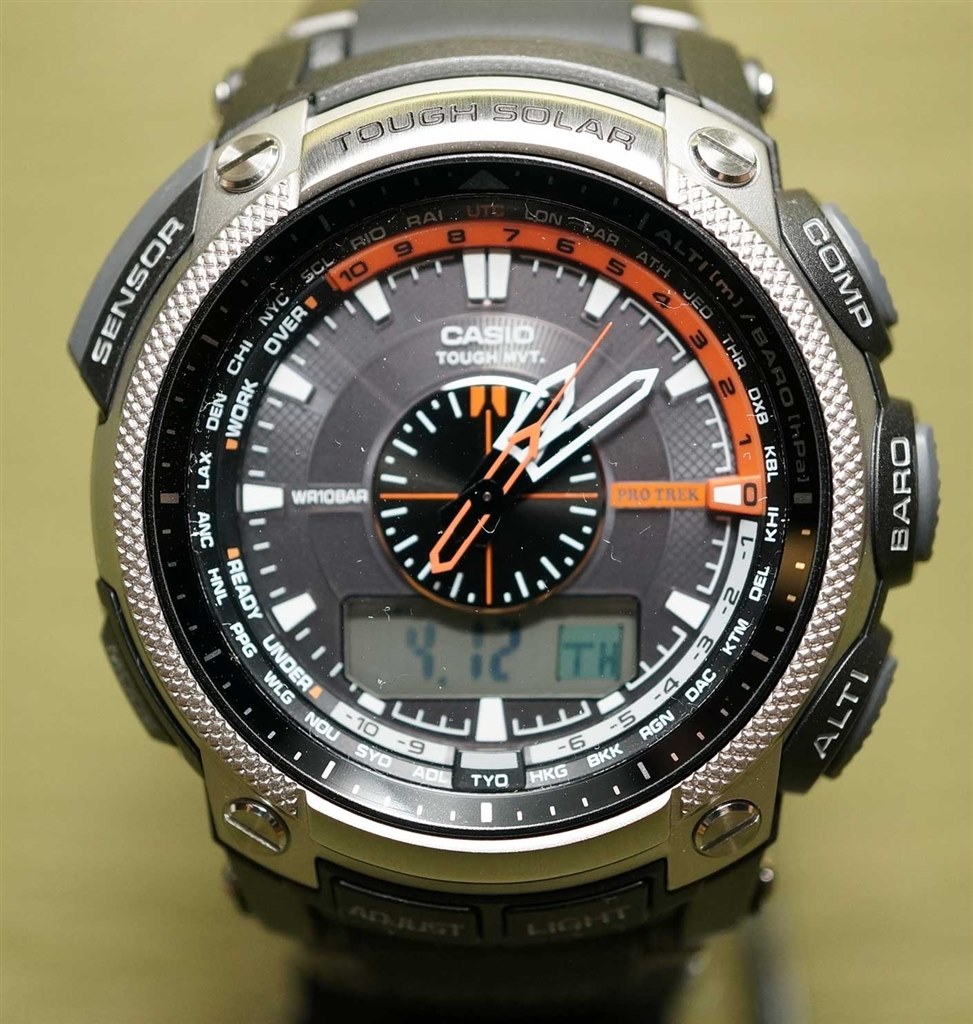 新発売の PROTREK カシオ CASIO G-SHOCK電波腕時計(プロトレック PRW