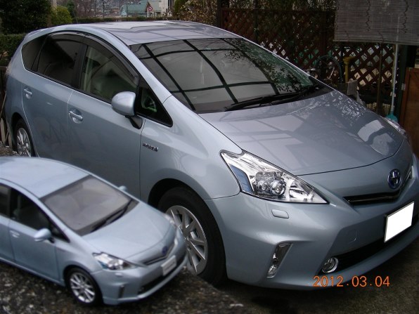 クリアーストリームメタリック ５人乗り トヨタ プリウスa 11年モデル Vfr800vtecさんのレビュー評価 評判 価格 Com