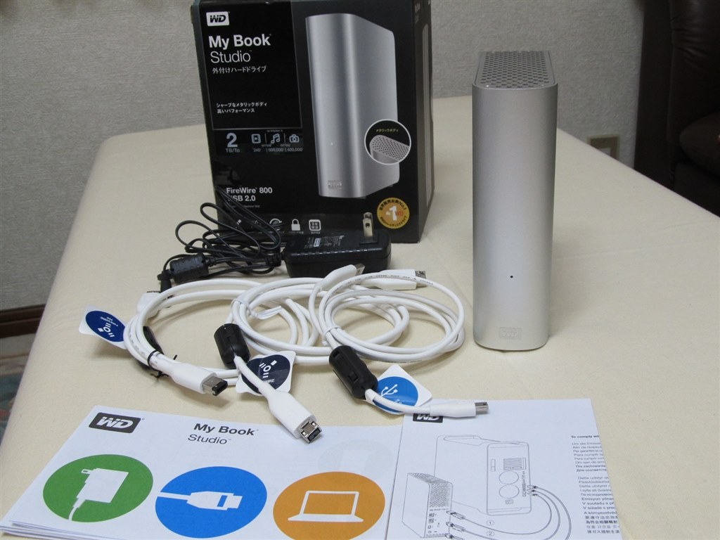 FireWire対応ストレージが終焉を迎える前に』 WESTERN DIGITAL My Book Studio WDBC3G0020HAL  redfoderaさんのレビュー評価・評判 - 価格.com