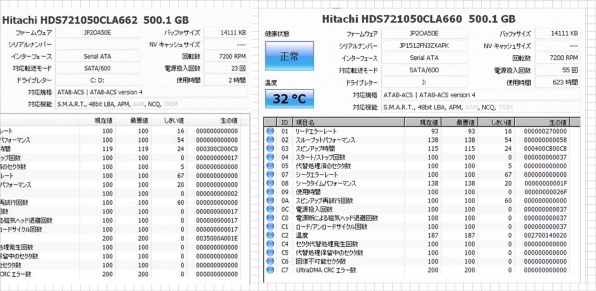 (未使用･未開封品)日立 HDS721050CLA662 500GB P/N: 0F13653 MLC: JPT3GH 中古】日立 HDS721050CLA662 500GB P/N: 0F13653 MLC: JPT3GH