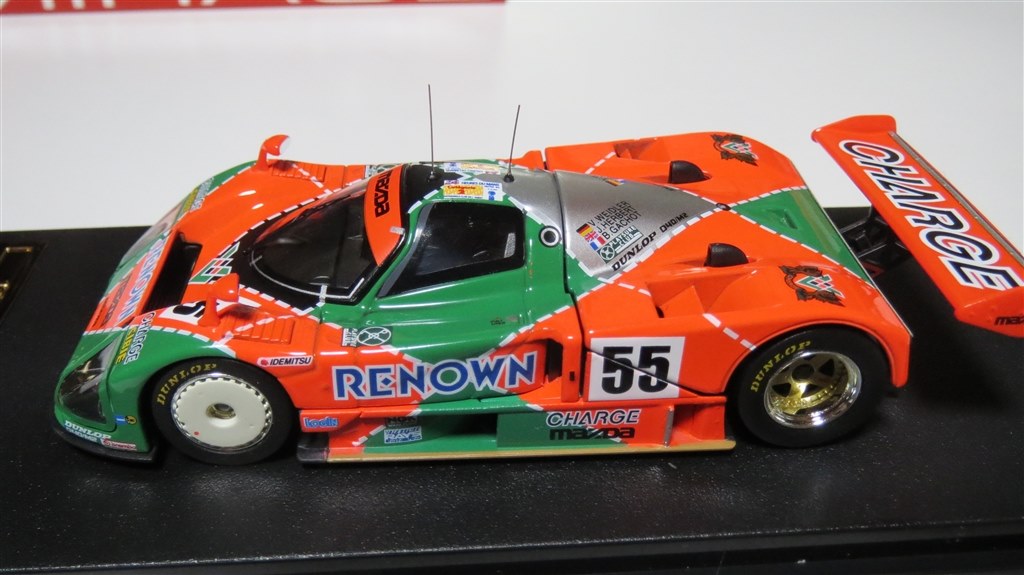 【絶版hpi物】マツダ 787B '91 55号車モデル（1/43） HPI-Racing 1/43 Mazda 787B Efini 1991 Le Mans/SWC Autopolis