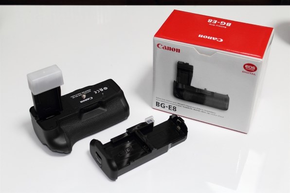 美品 Canon キャノン バッテリーグリップ BG-E8 動作確認済#15634 キヤノン Canon BG-E8 純正バッテリーグリップ カメラパーツ 美品