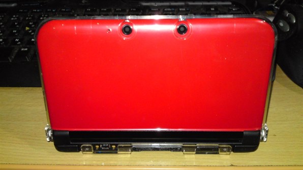 中古「未使用品」CYBER・プロテクトケース (3DS LL用) クリアレッド