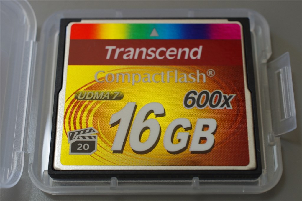 Transcend CFカード UDMA 7 600X』 トランセンド TS16GCF600 (16GB ...