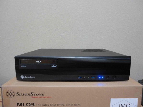 中古 SilverStone SST-ML03B HTPCケース M-ATX 中古 動作確認済 SilverStone SST-ML03B HTPCケース M-ATX 送料無料