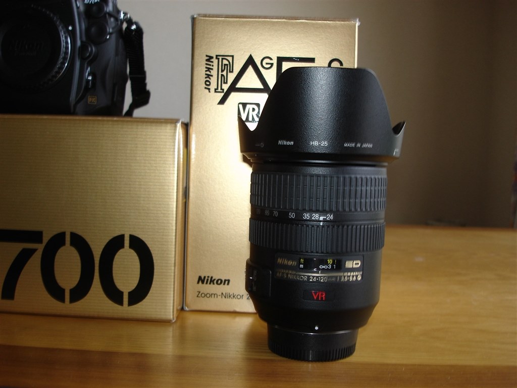 AF-S NIKKOR 24-120mm f4 G VRに変更したい！！』 ニコン AF-S VR