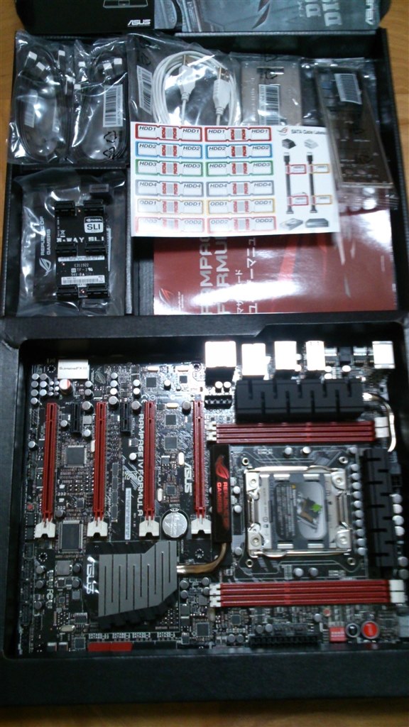 動作品MBセット RAMPAGE IV EXTREME/3930k/16GB-